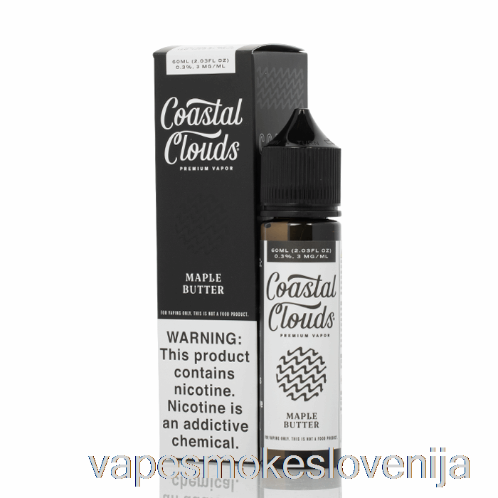 Vape Slovenija Javorjevo Maslo - Obalni Oblaki Co. - 60 Ml 3 Mg
